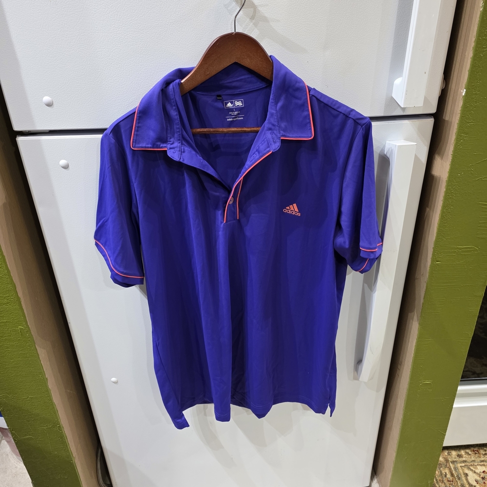 Adidas Men's Blue Polo Shirt
